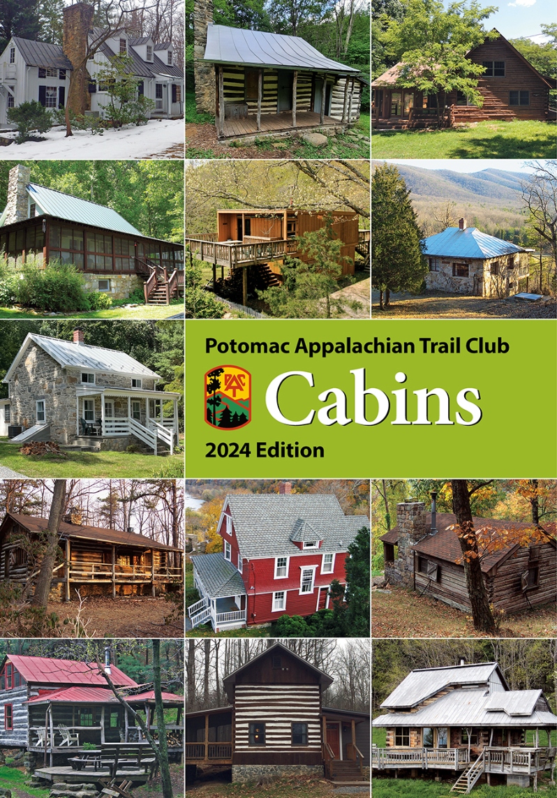 Potomac Appalachian Trail Club Cabins 2024 (PC280)