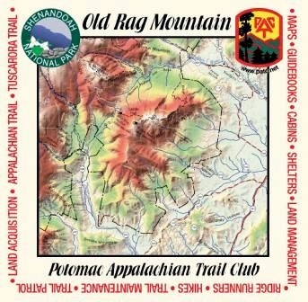 Old Rag Map Bandana