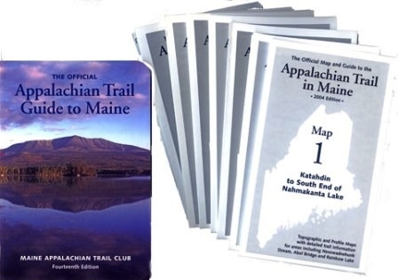 Appalachian Trail Guide Set to Maine (Set 1)