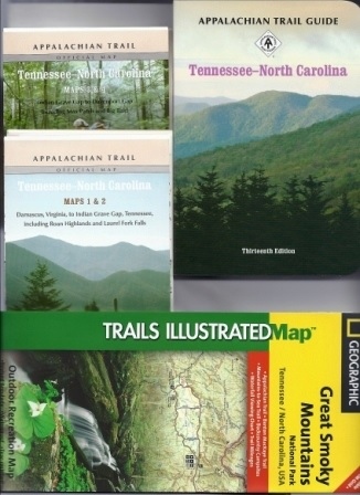 Appalachian Trail Guide Set to Tn. and NC (Set 10)